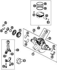 Crankshaft, Piston