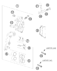 Brake Caliper Front