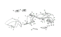 Front Mudguard-Rear Fairing
