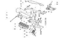 Craddle Arm-Foot Rests