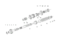 Primary Gear Shaft