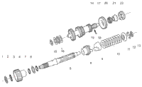 Primary Gear Shaft