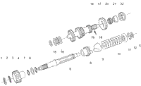 Primary Gear Shaft
