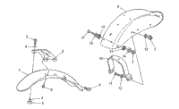 Front/Rear Mudguard