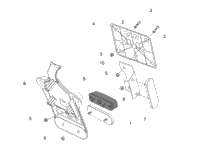 Rear Body Ii- Plate Holder