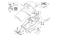 Saddle - Rear Fairing