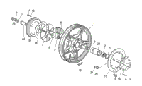 Rear Wheel, Alloy