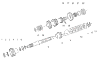 Primary Gear Shaft