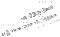 Primary Gear Shaft