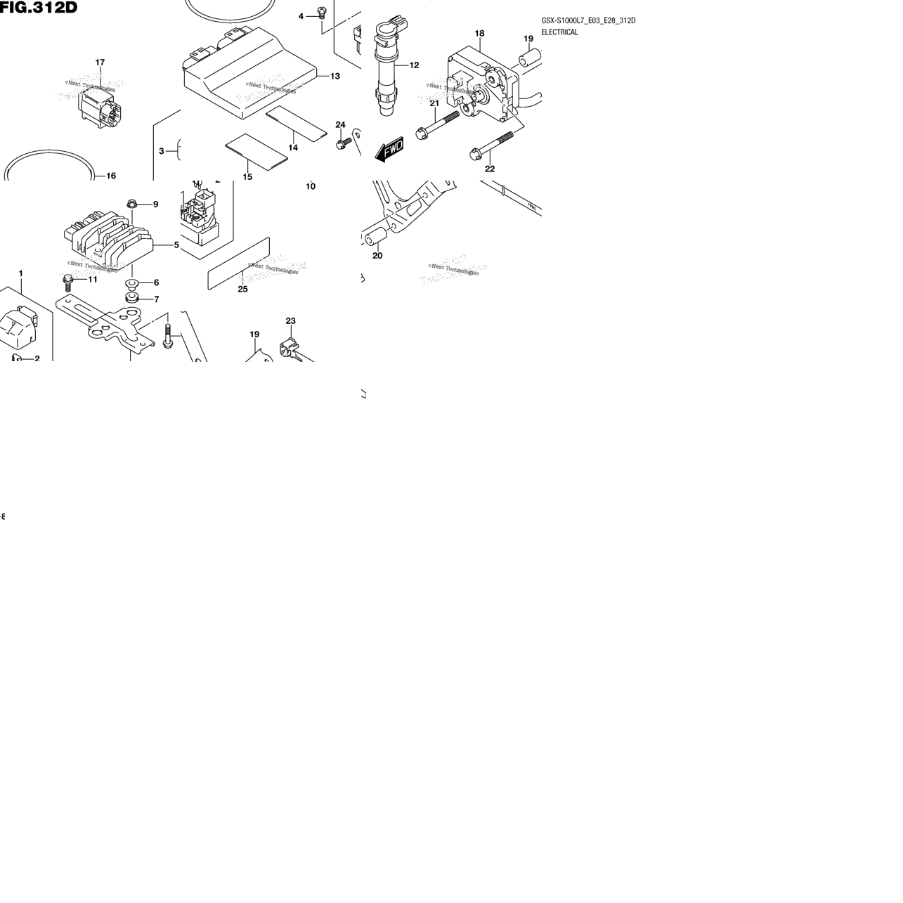 Electrical (Gsx-S1000al7 E33)