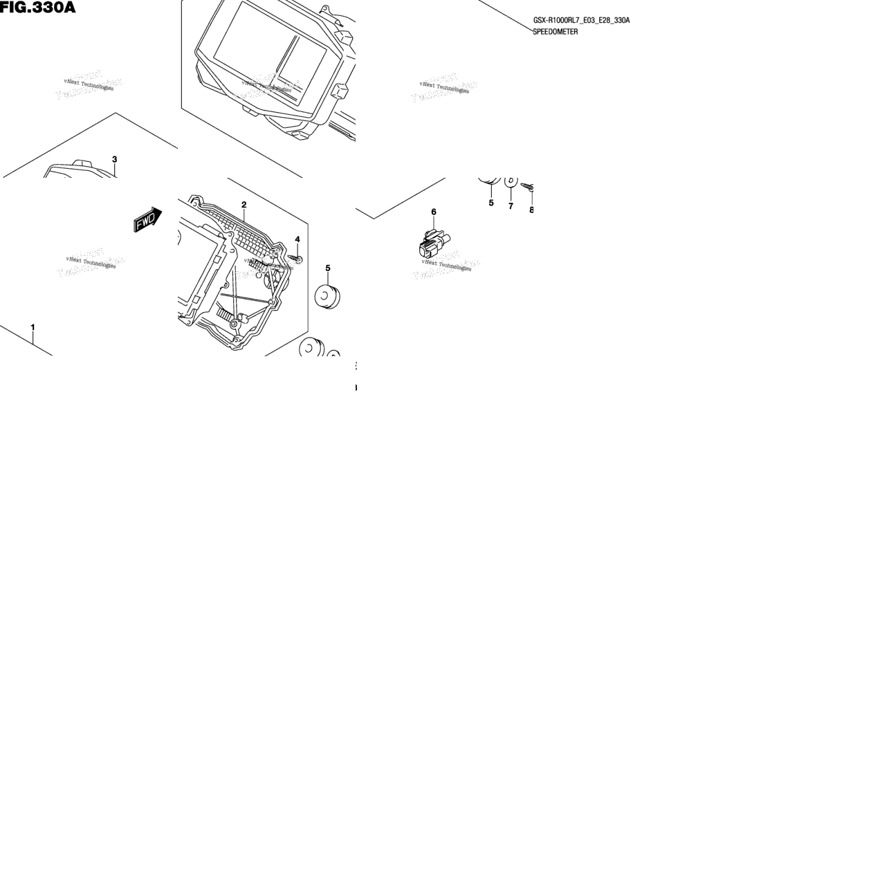 Speedometer (Gsx-R1000rl7 E03)
