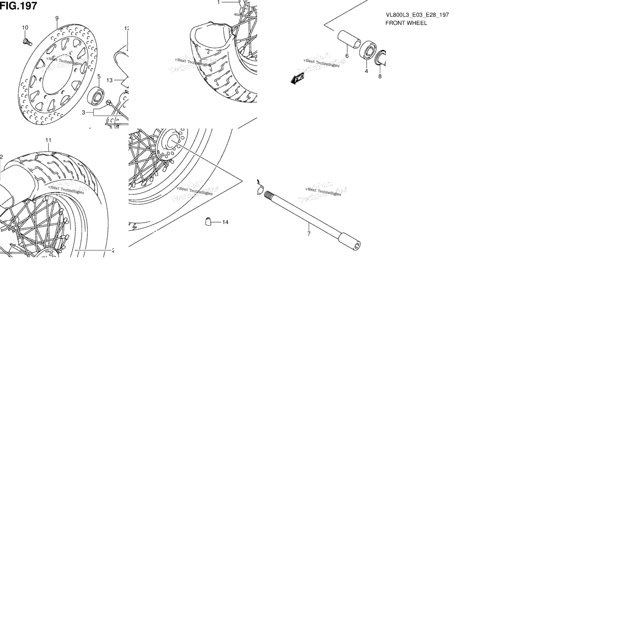 Front Wheel (Vl800tl3 E03)