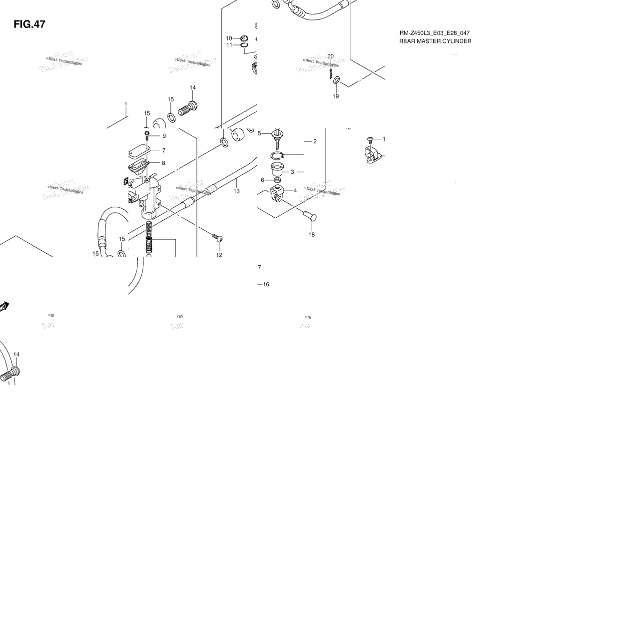 Rear Master Cylinder