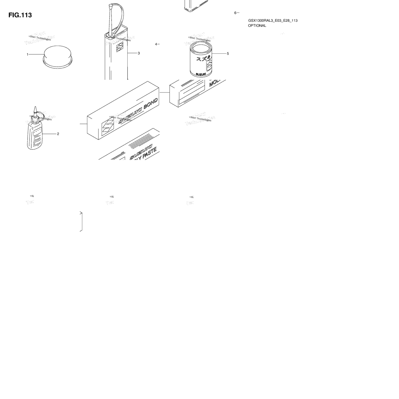 Optional (Gsx1300ral3 E33)