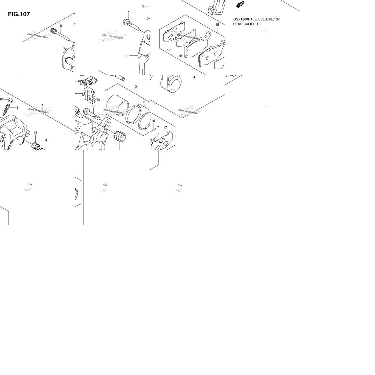 Rear Caliper