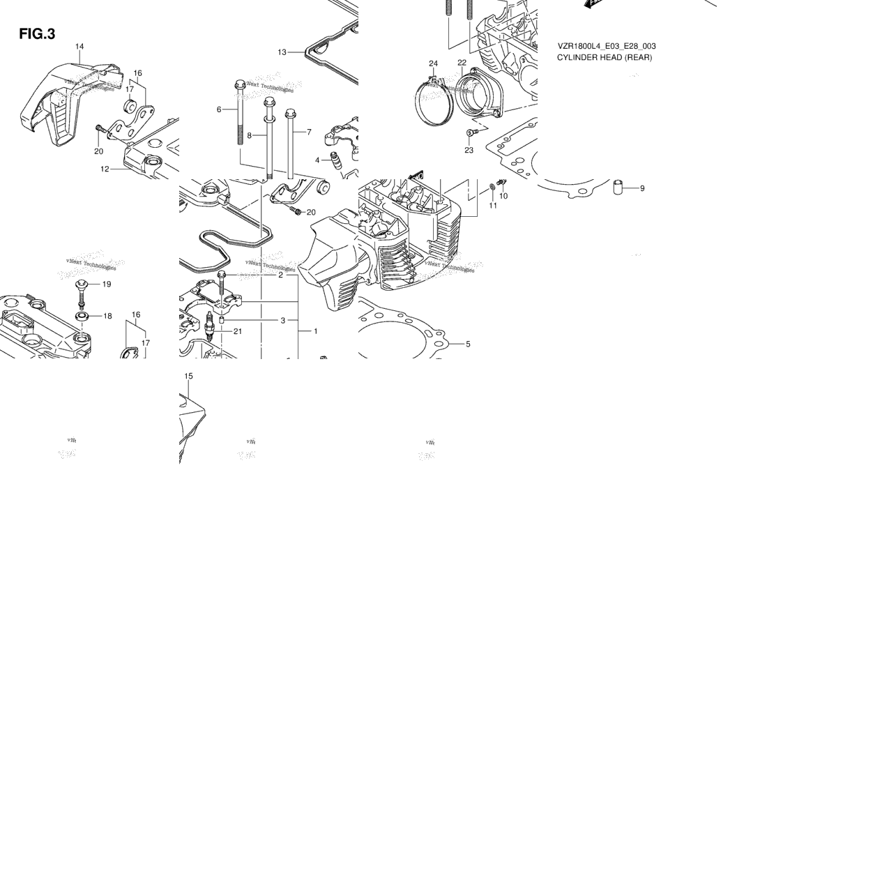 Cylinder Head (Rear)