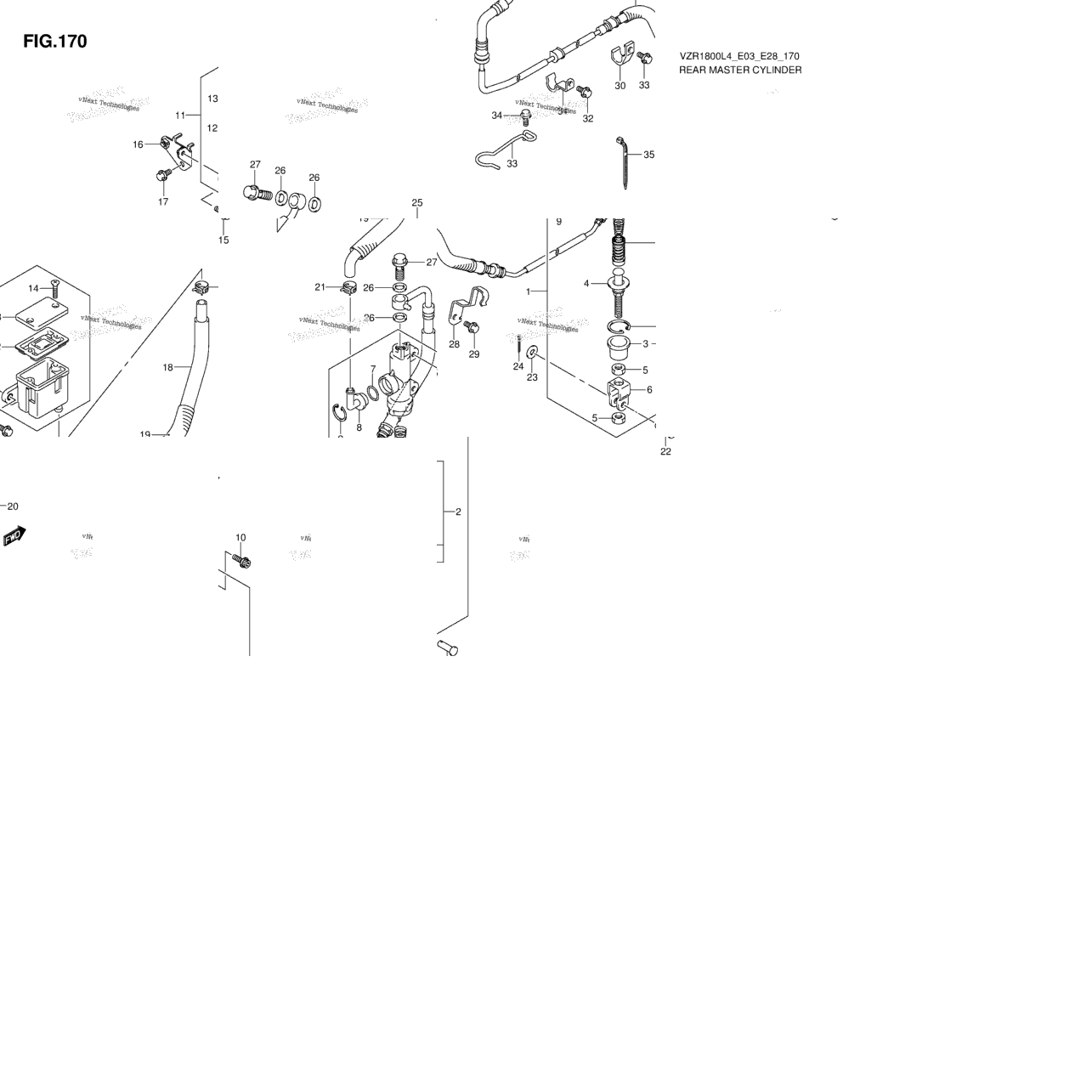 Rear Master Cylinder