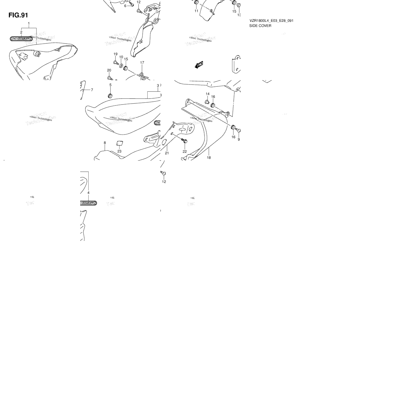 Side Cover (Vzr1800zl4 E33)