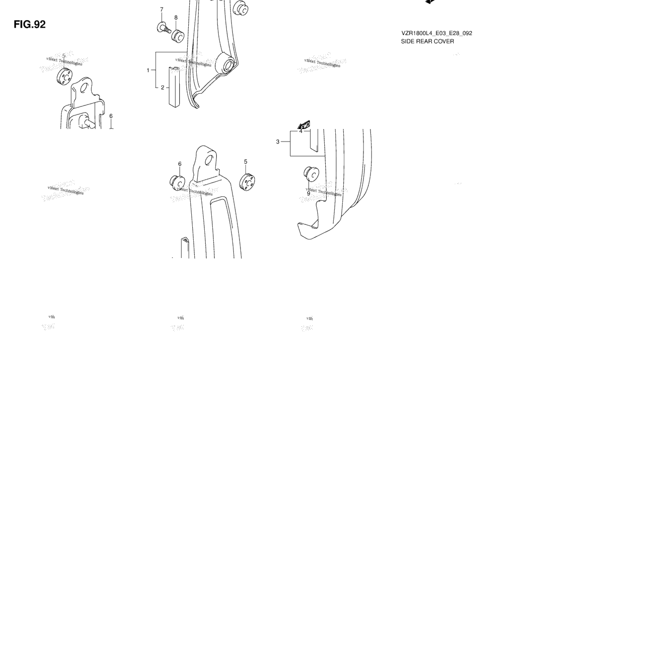 Side Rear Cover