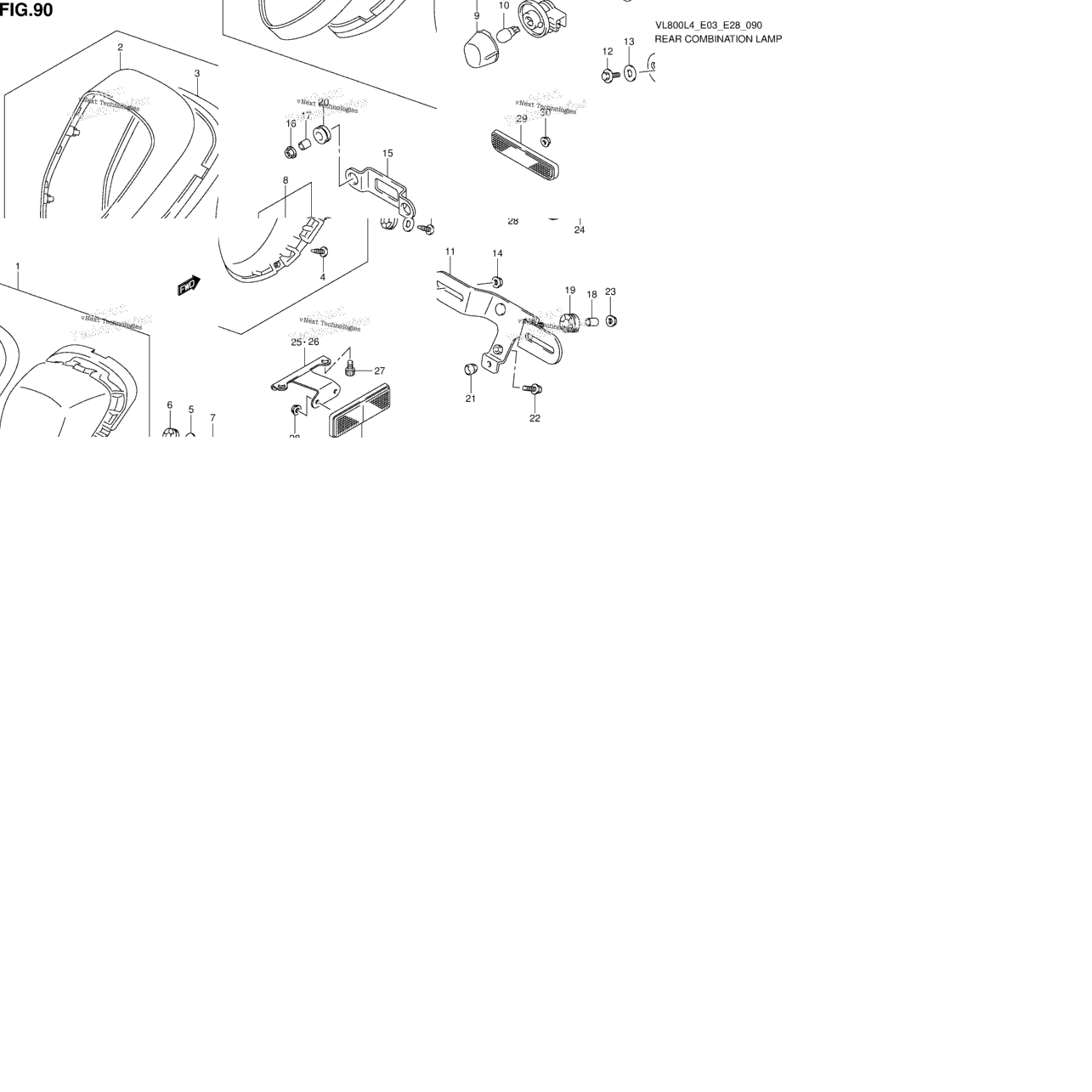 Wiring Harness (Vl800tl4 E03)