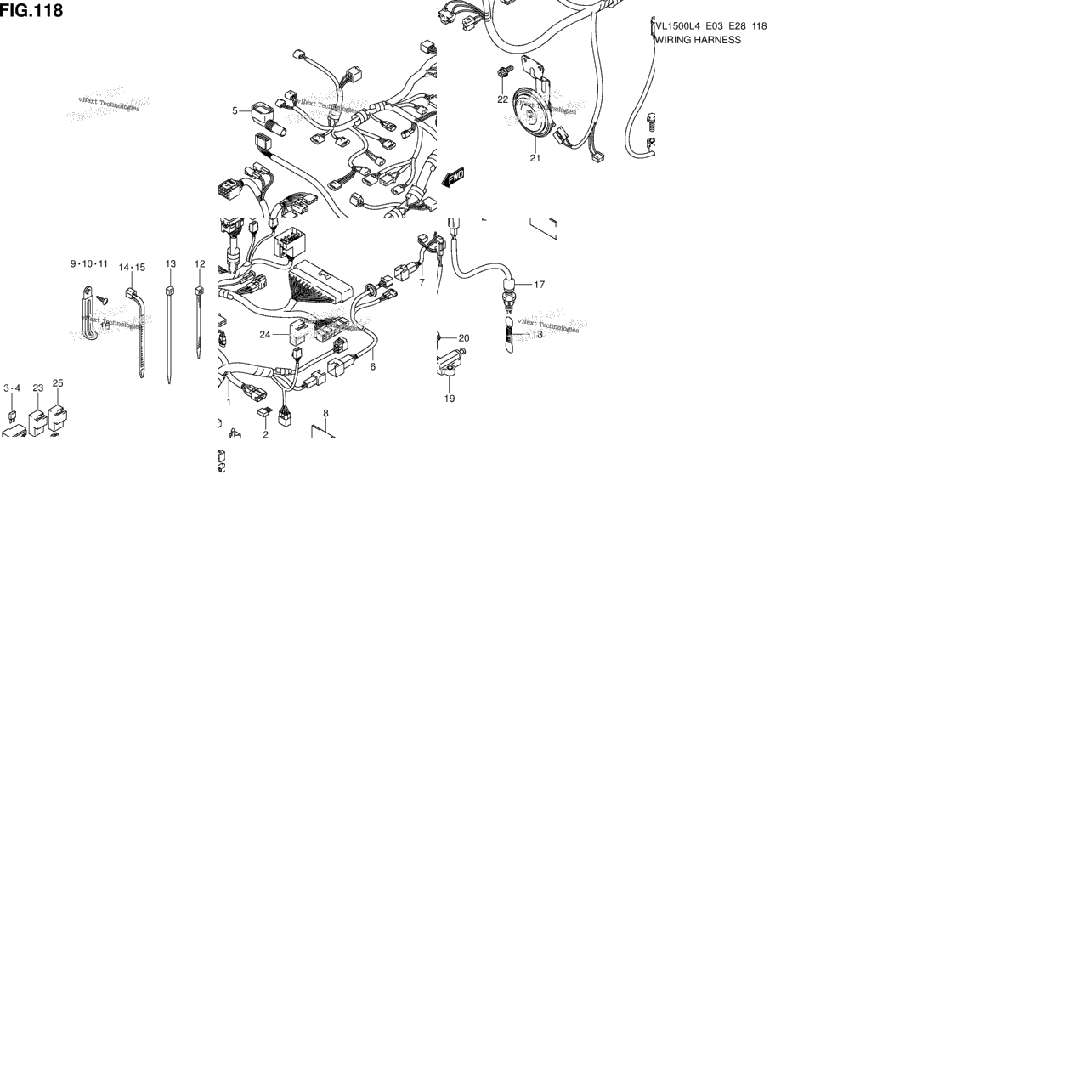 Wiring Harness (Vl1500bl4 E28)