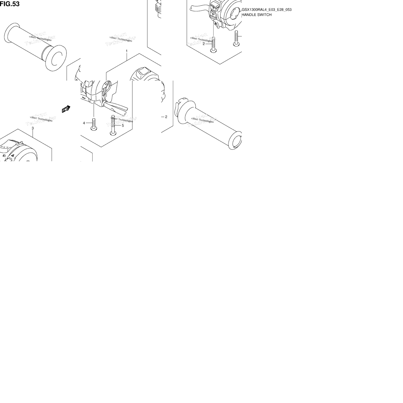 Handle Switch (Gsx1300ral4 E03)