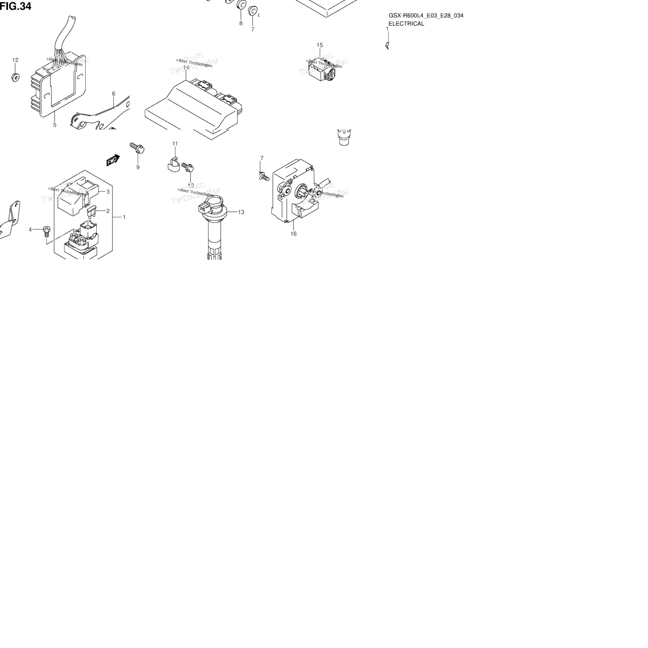 Electrical (Gsx-R600l4 E33)