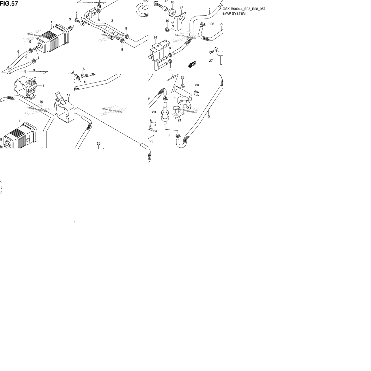 Evap System (Gsx-R600l4 E33)