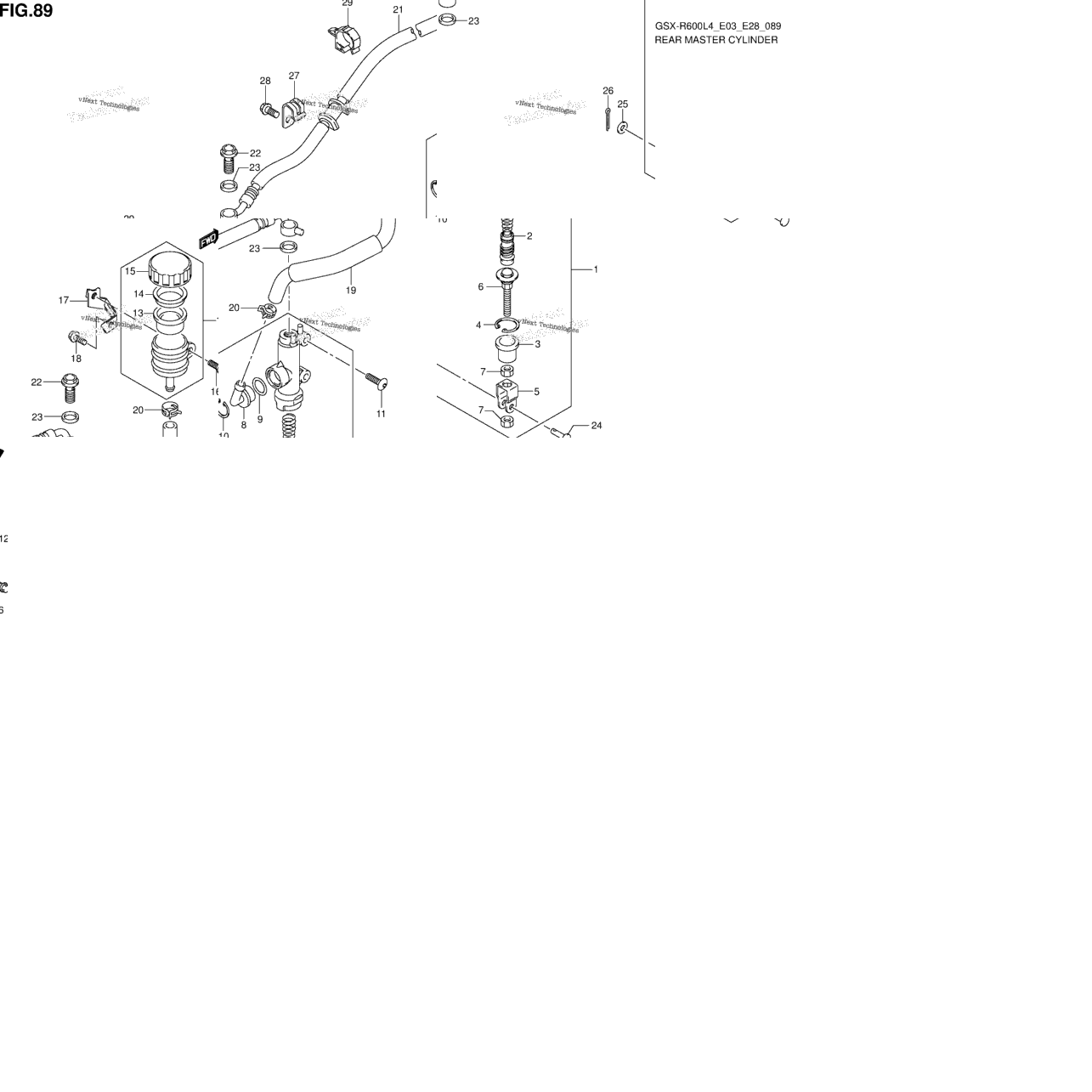 Rear Master Cylinder