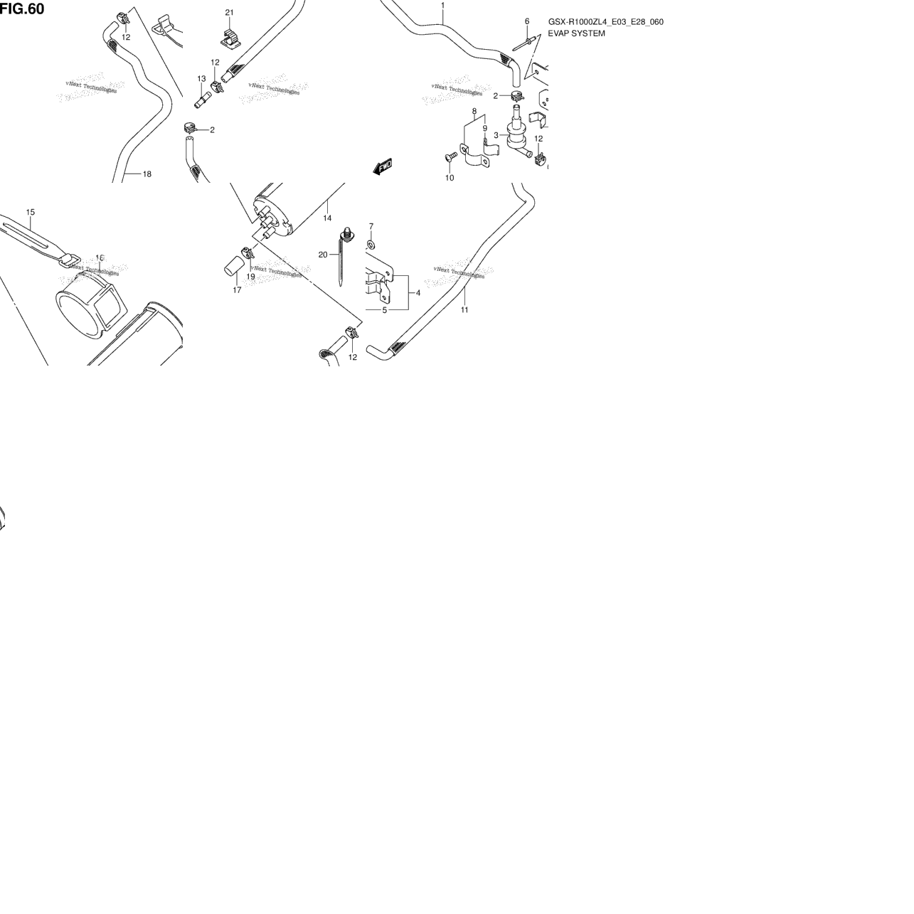 Evap System (Gsx-R1000zl4 E33)