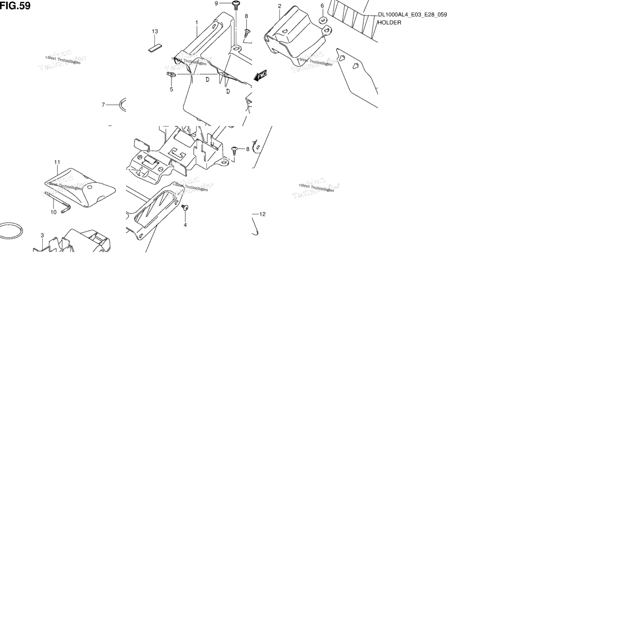 Holder (Dl1000al4 E03)