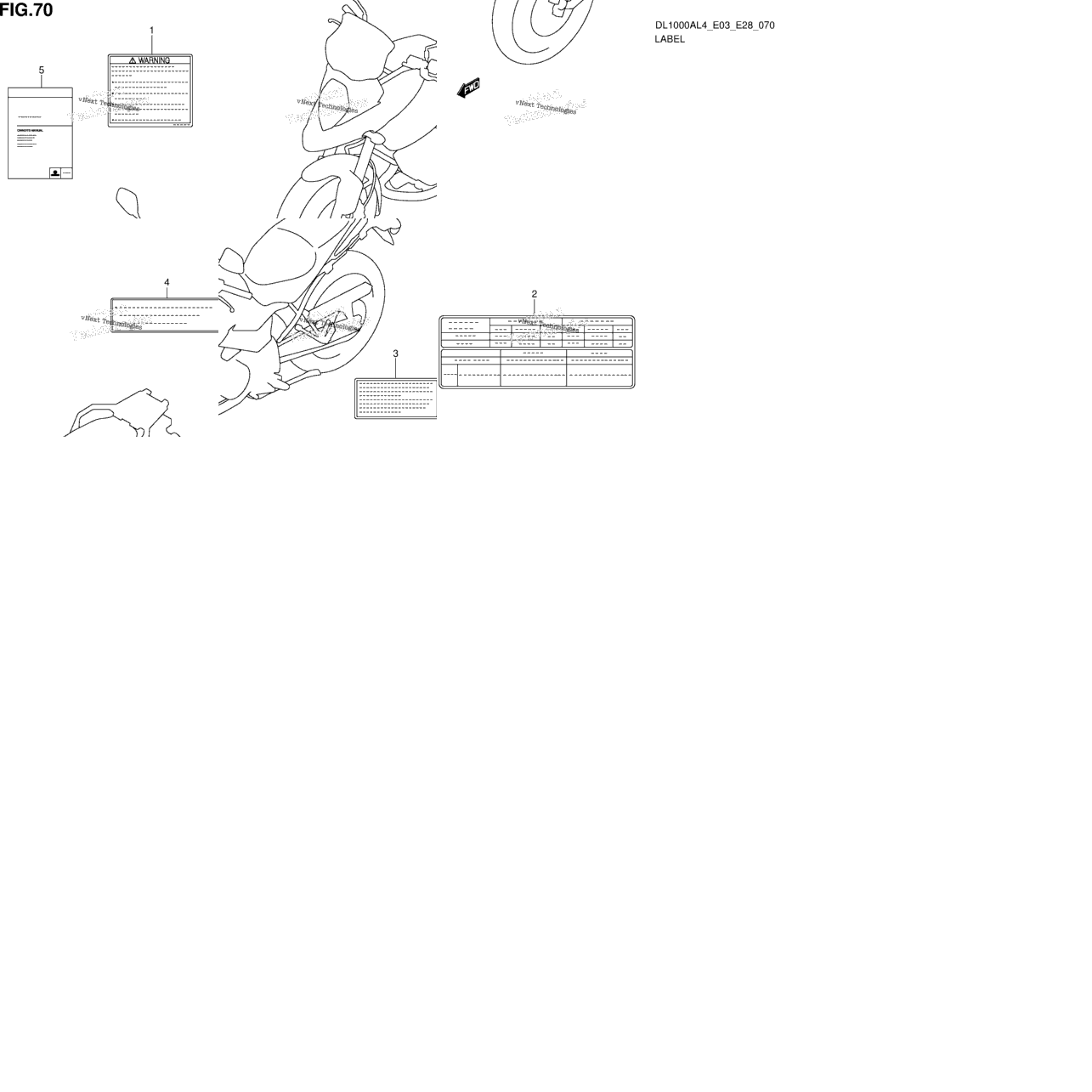 Label (Dl1000al4 E33)