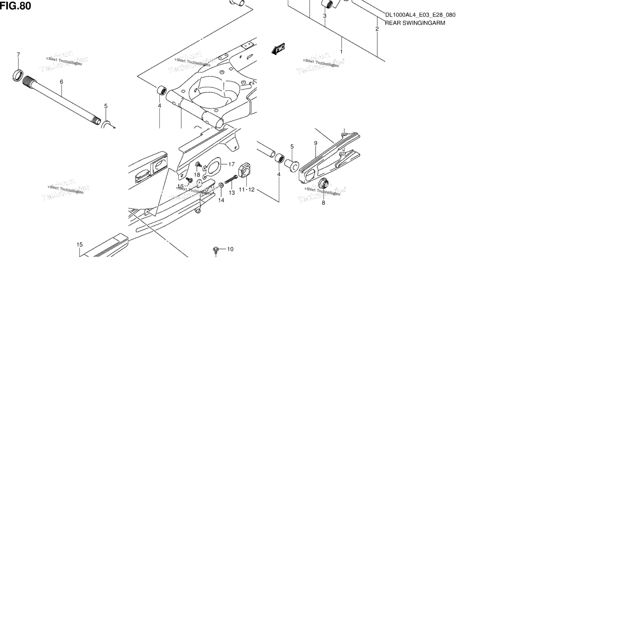Rear Swingingarm