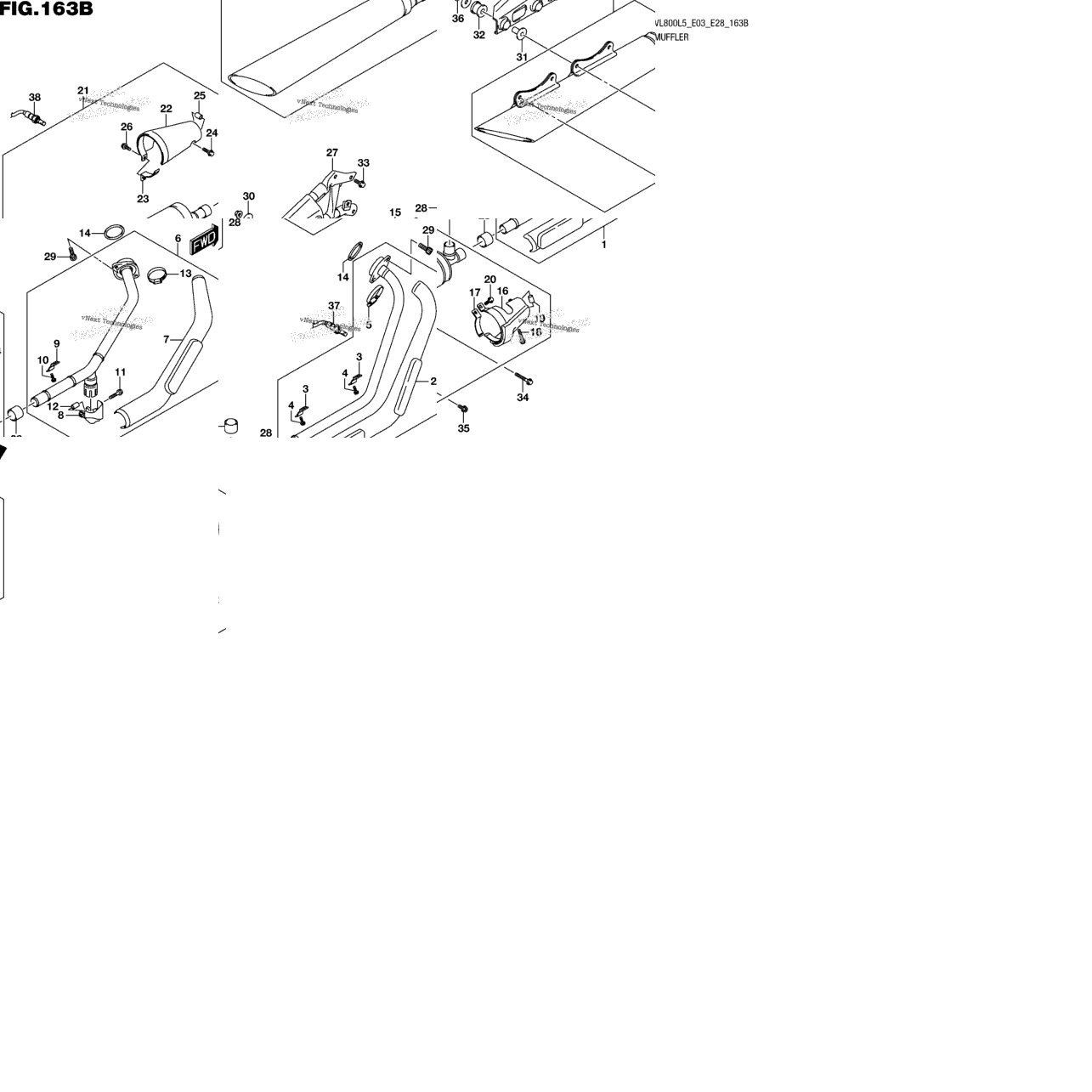 Muffler (Vl800l5 E33)