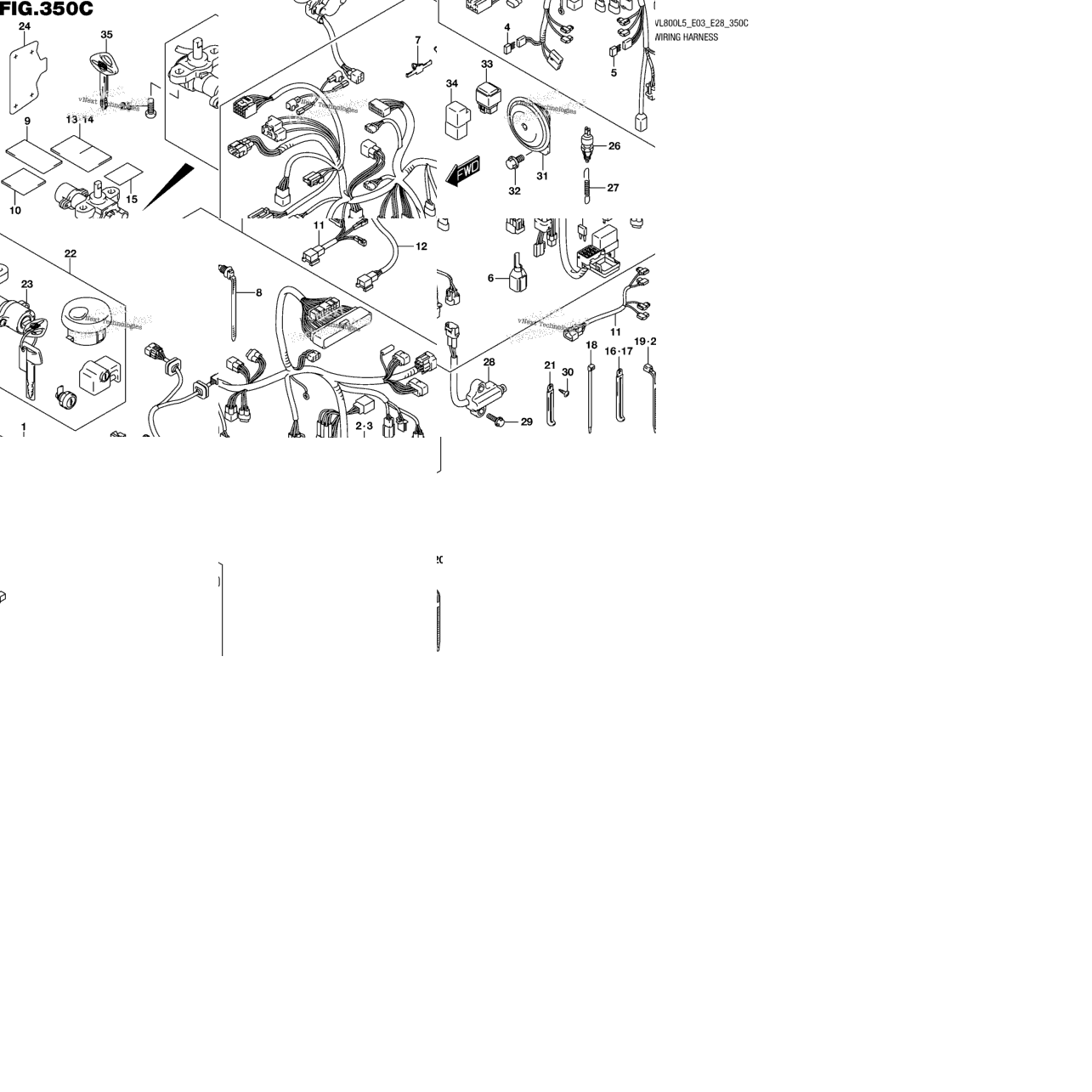 Wiring Harness (Vl800tl5 E03)