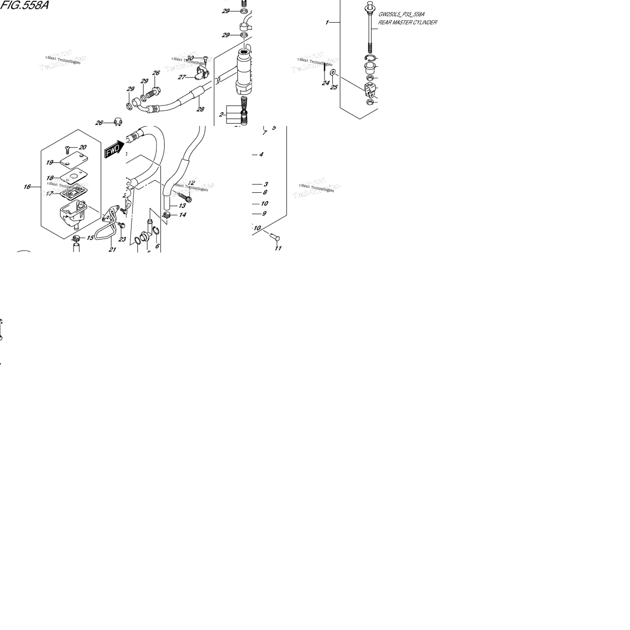 Rear Master Cylinder