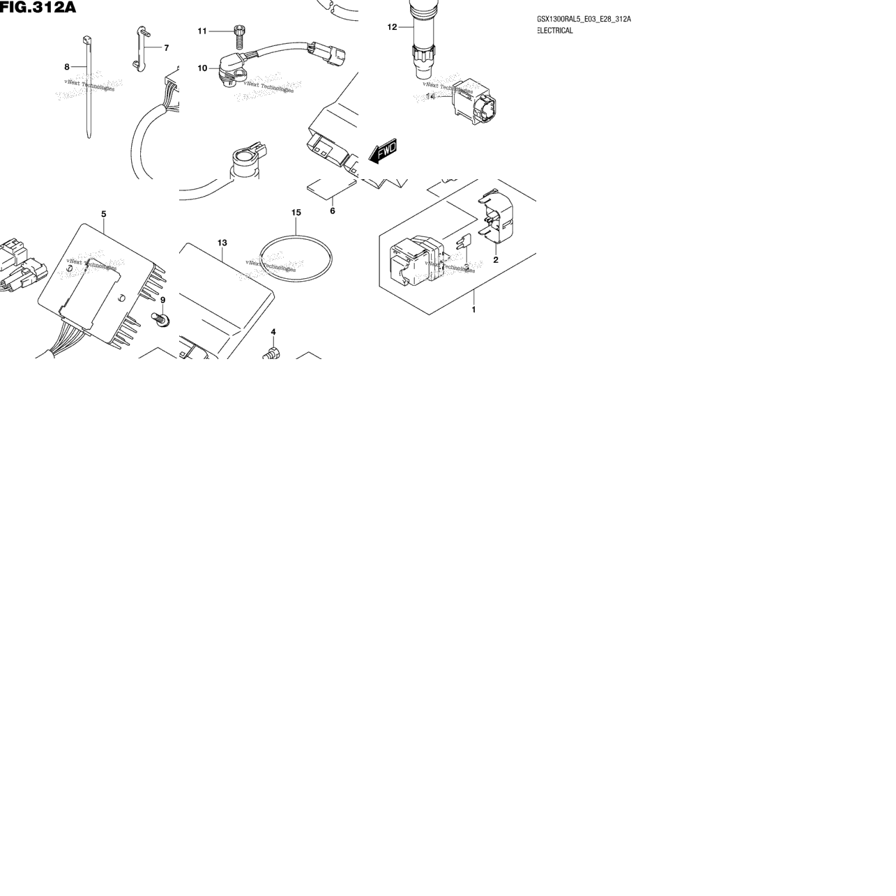 Electrical (Gsx1300ral5 E03)