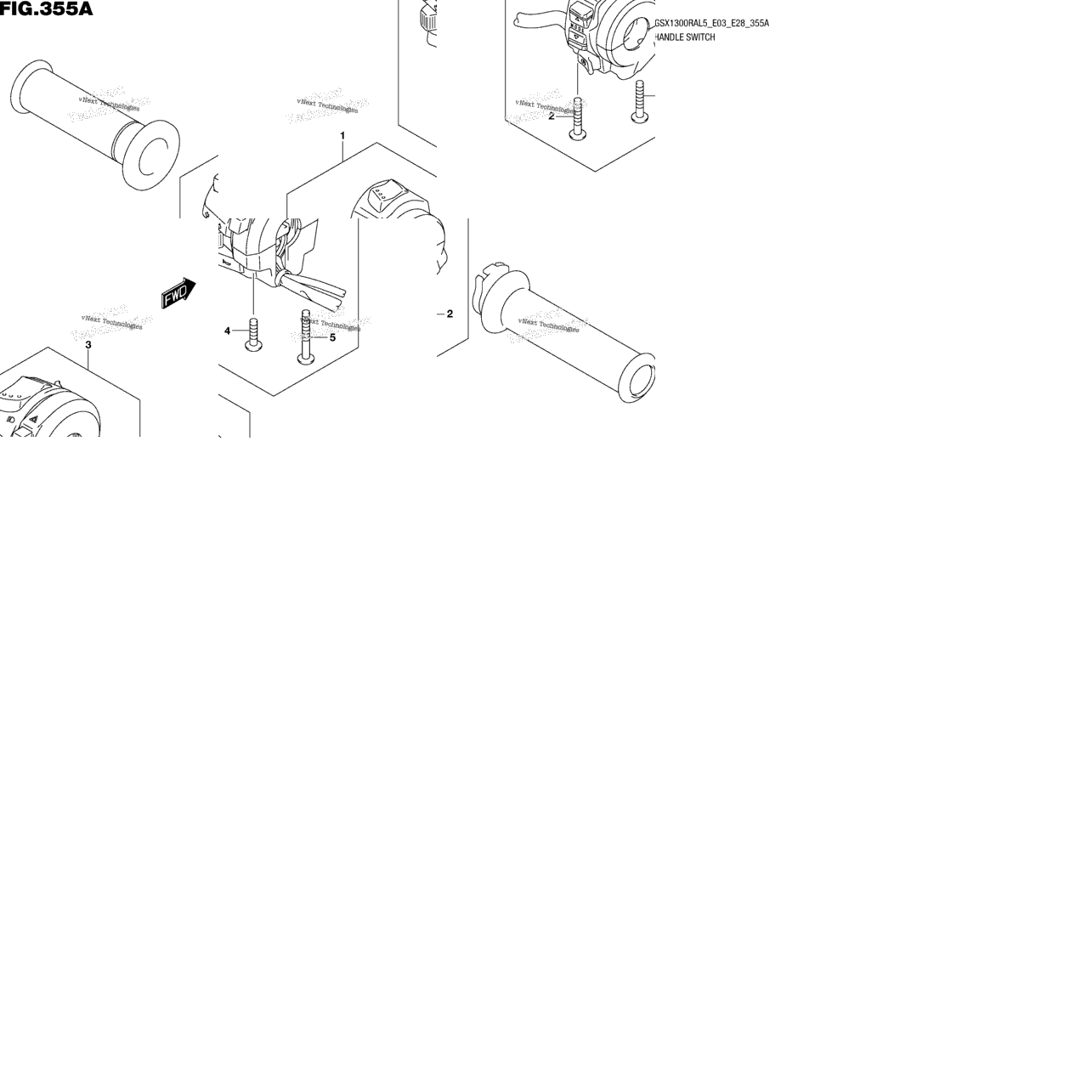 Handle Switch (Gsx1300ral5 E03)