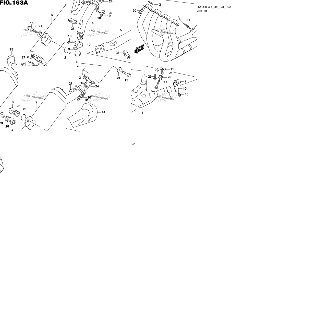 Muffler (Gsx1300ral5 E03)