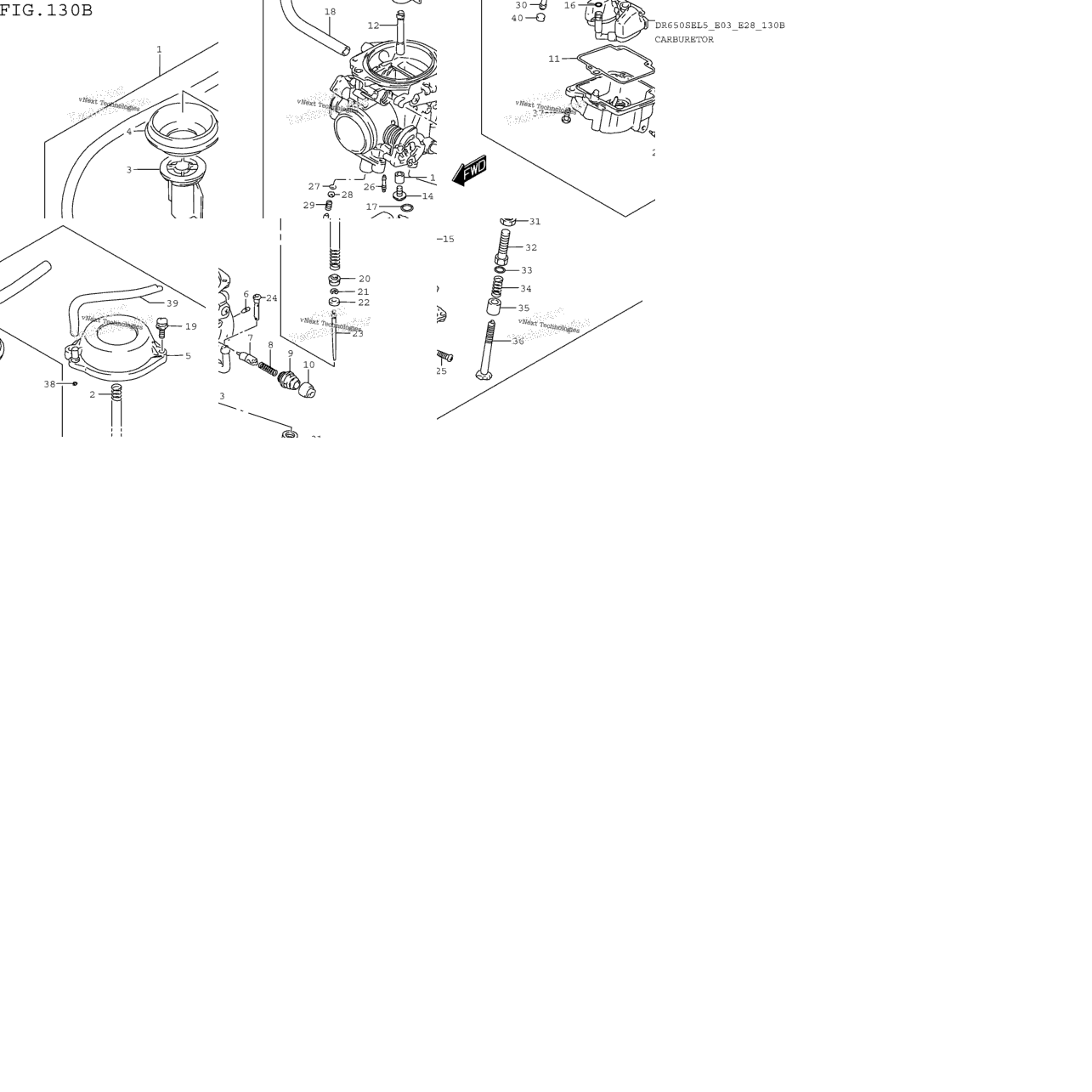 Carburetor (Dr650sel5 E28)