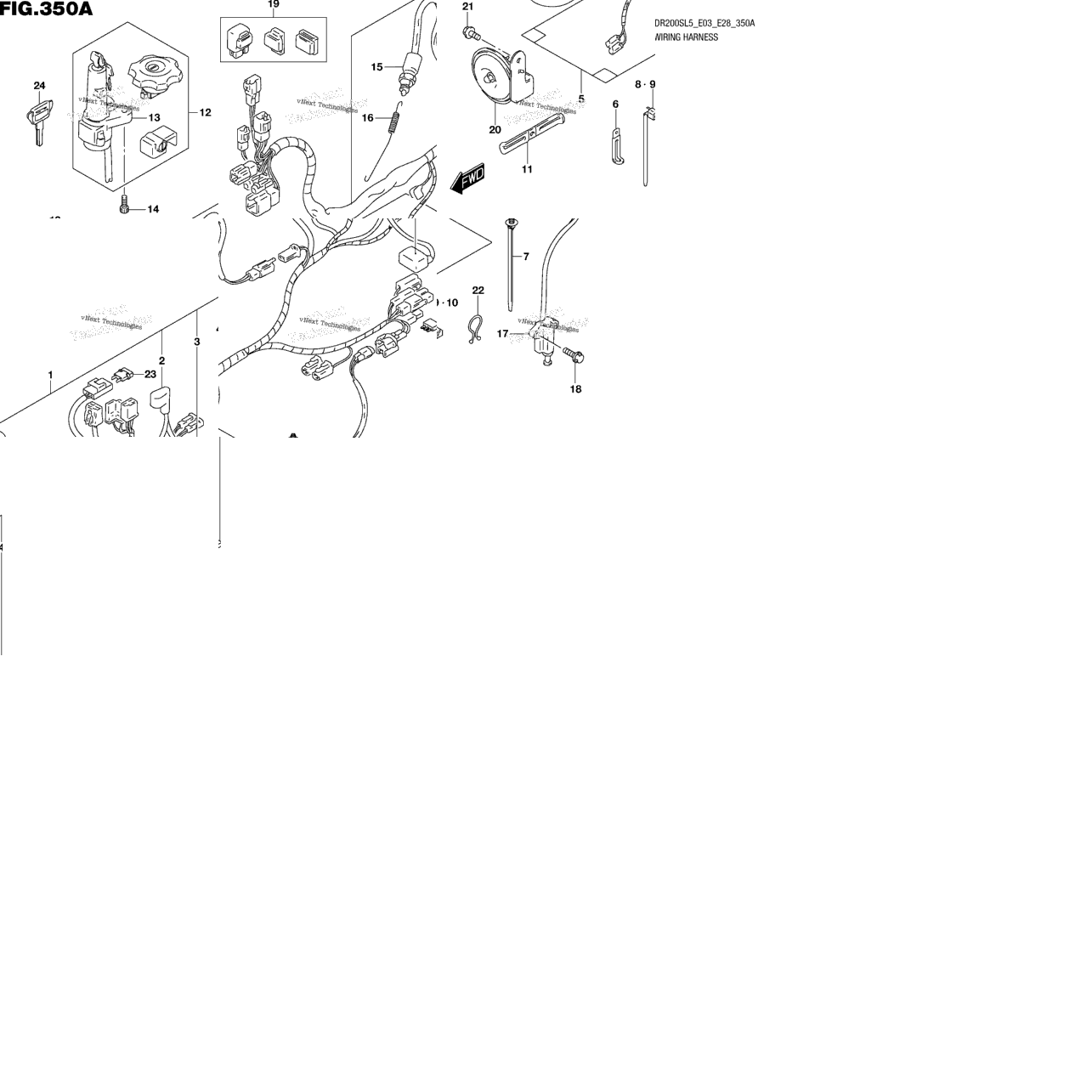 Wiring Harness (Dr200sel3 E03)