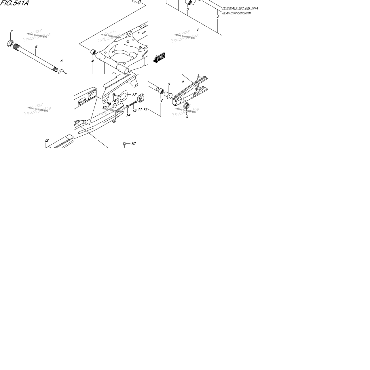 Rear Swingingarm