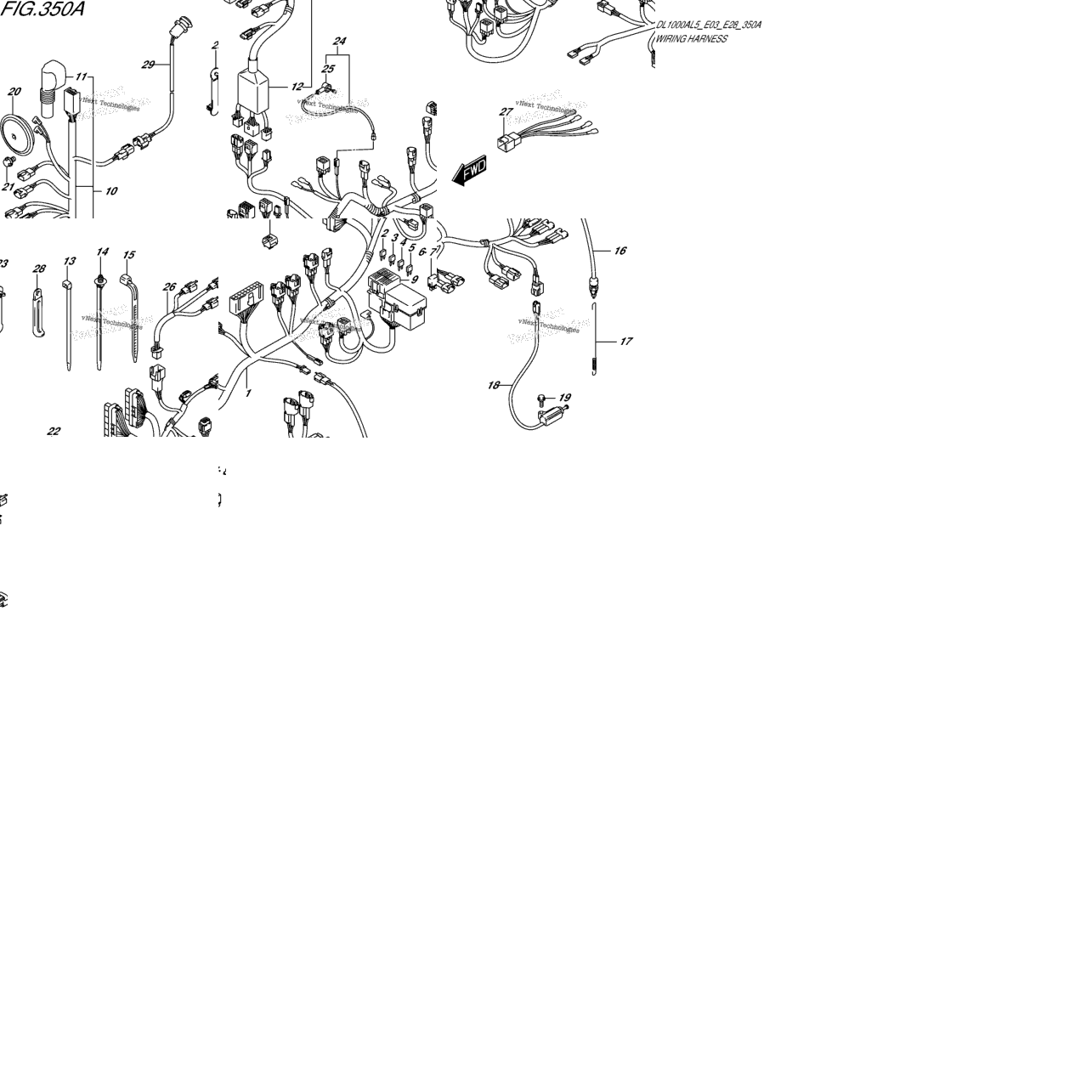 Wiring Harness (Dl1000al5 E03)