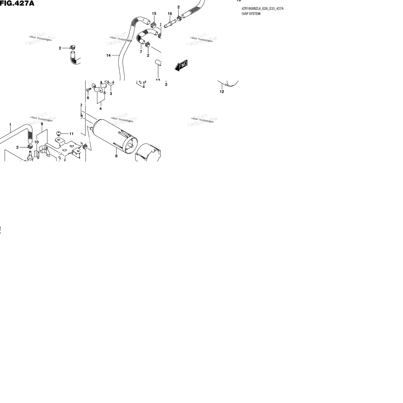 Evap System (Vzr1800bzl6 E33)