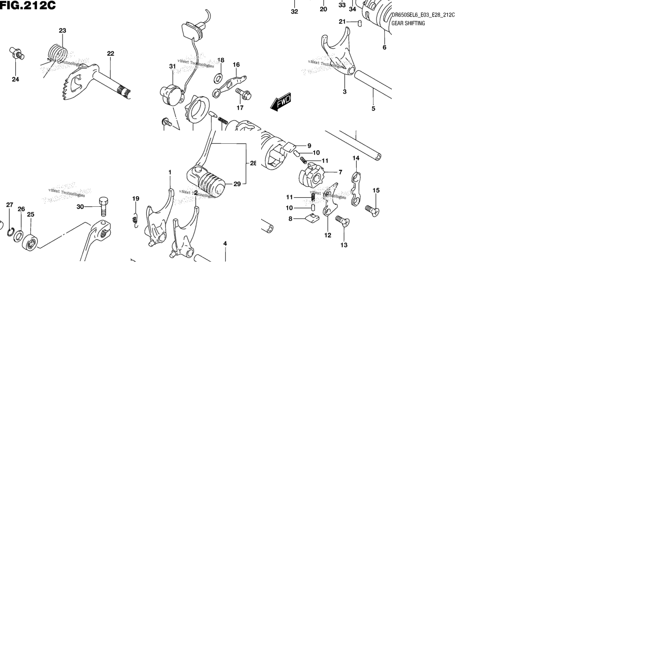 Gear Shifting (Dr650sel6 E33)