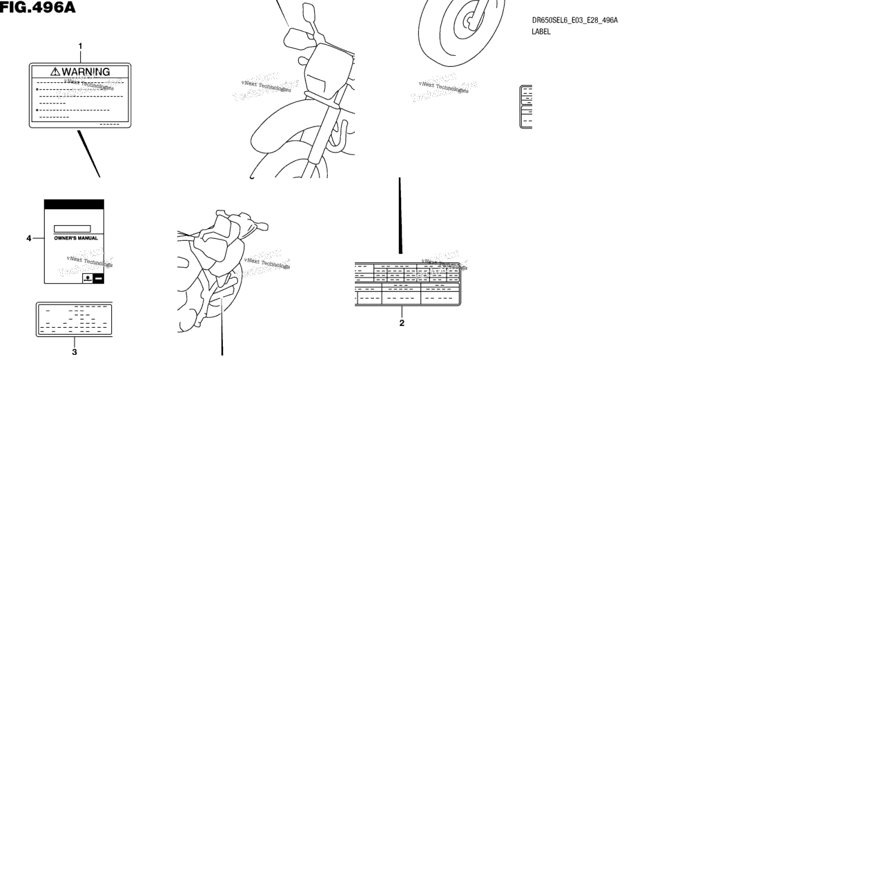 Label (Dr650sel6 E03)