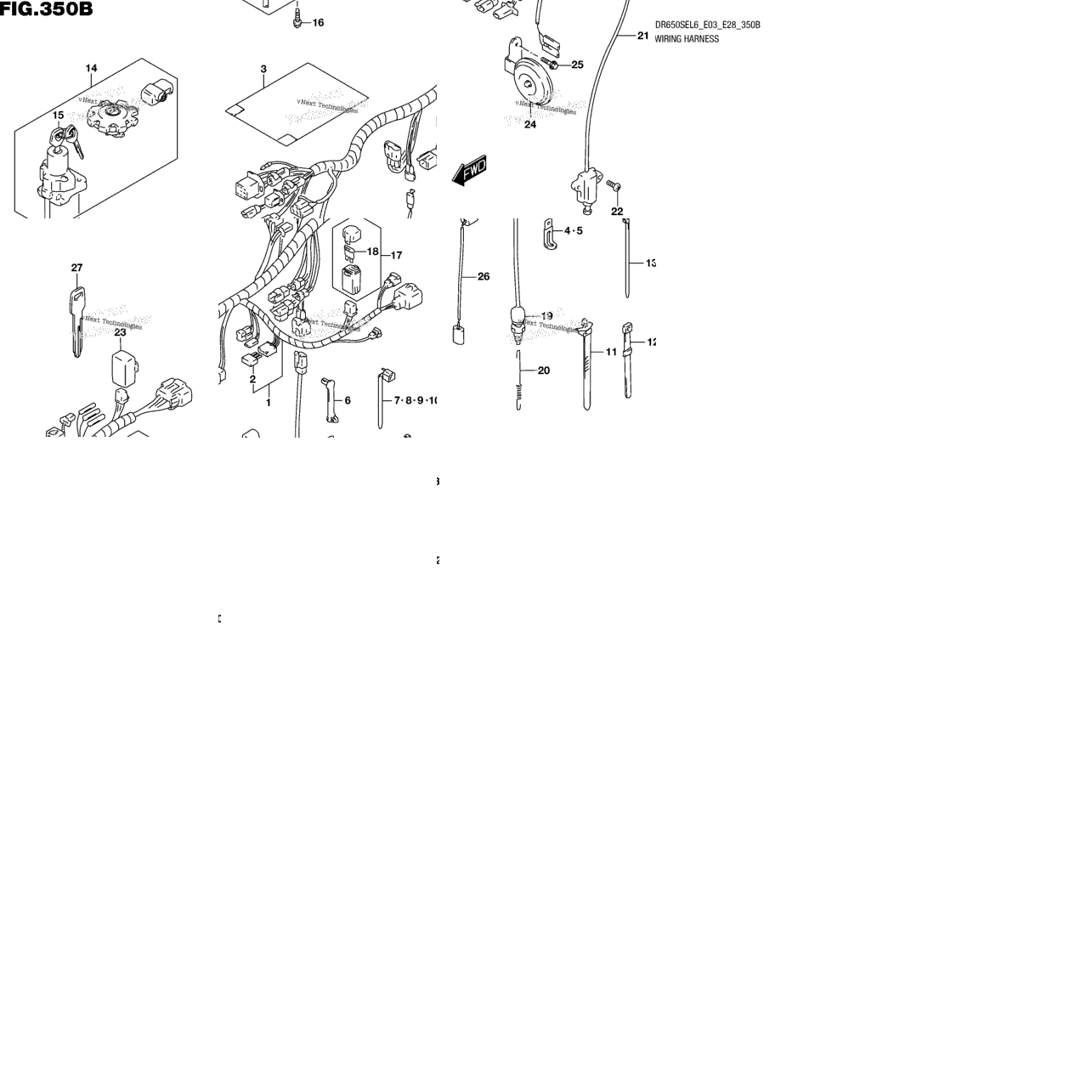 Wiring Harness (Dr650sel6 E28)