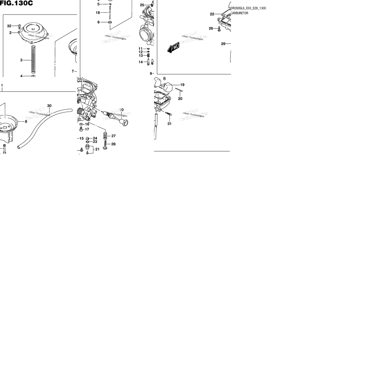Carburetor (Dr200sl6 E33)