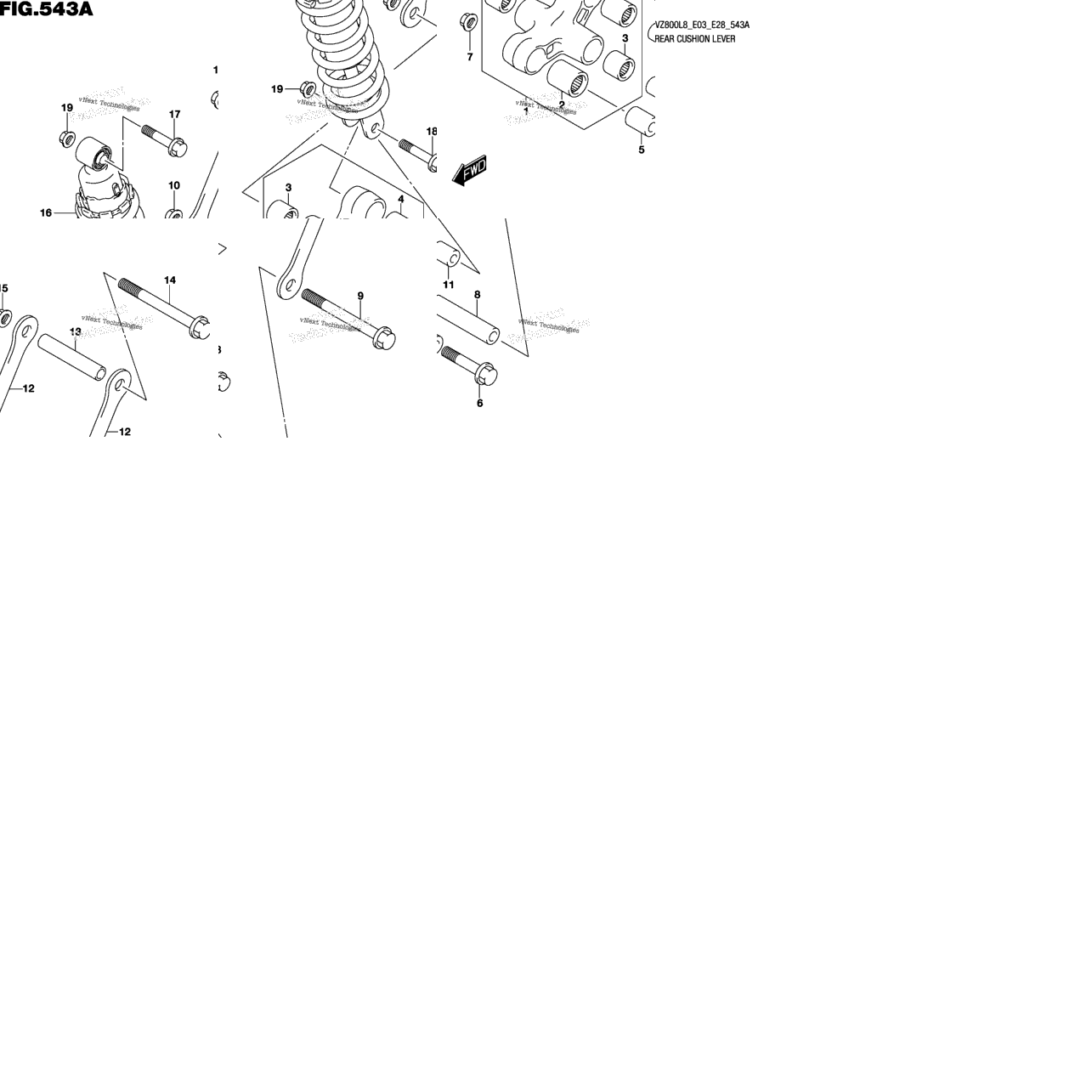 Rear Cushion Lever