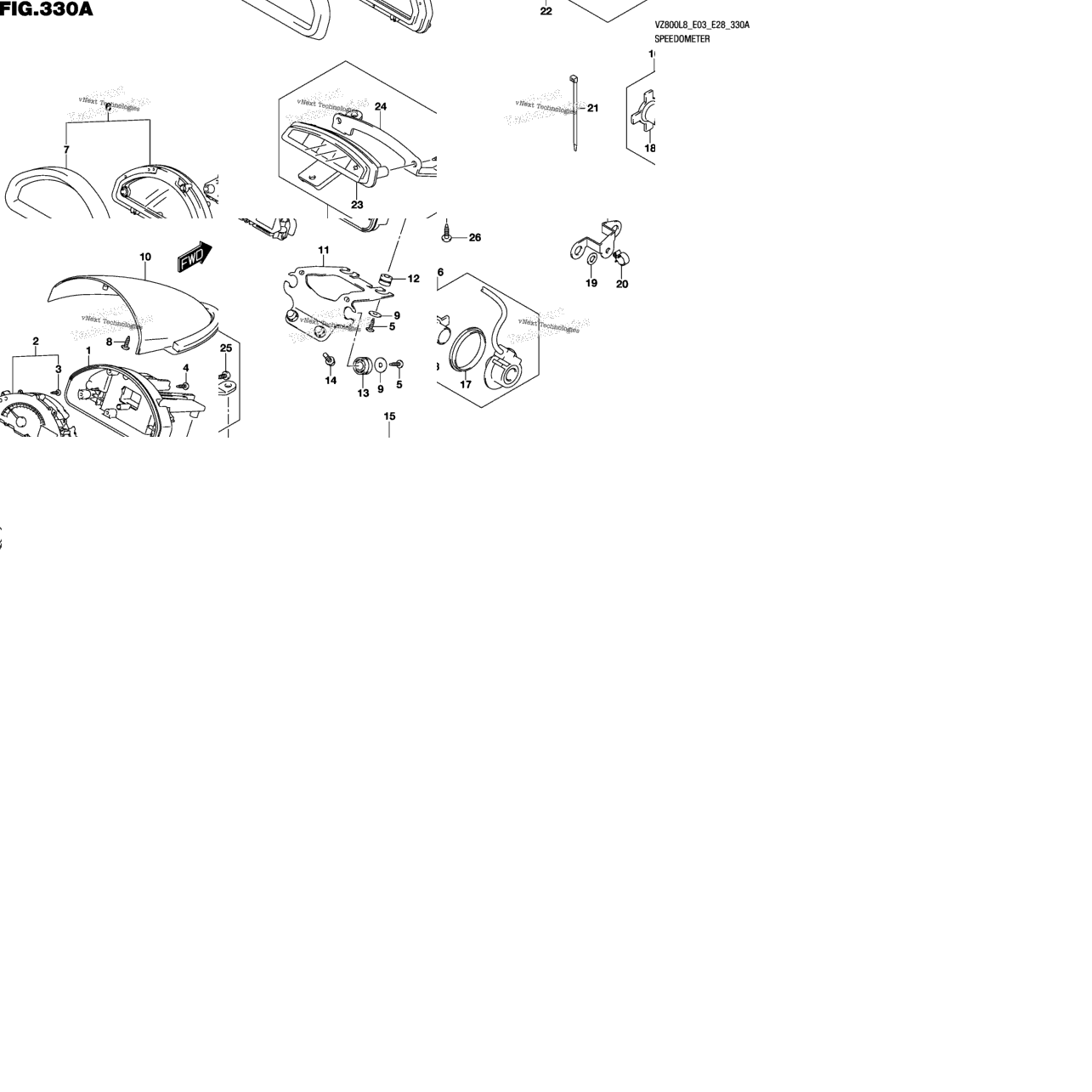 Speedometer (Vz800l8 E03)